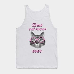 Best cat mom ever Tank Top